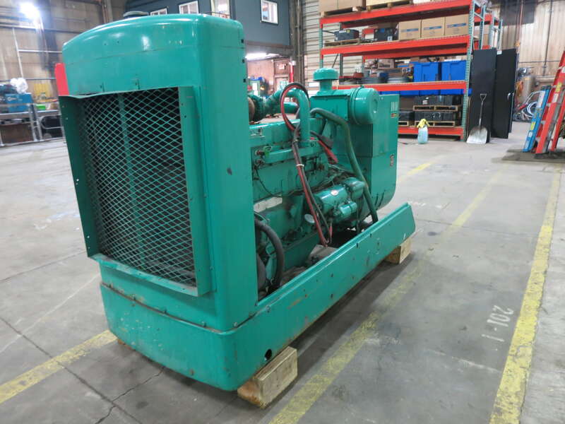 Used Onan 75ODYC Diesel Generator 619 Hrs 75 KW 4990 Price CSDG
