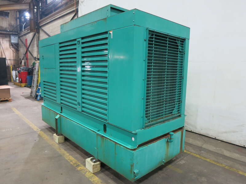 Used Cummins DFAA Diesel Generator 732 Hrs 200 KW 0 Price CSDG